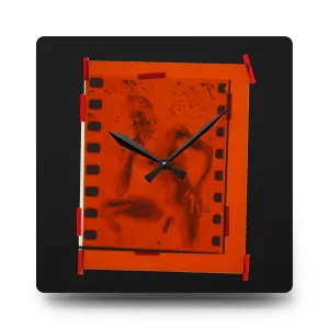 90S VINTAGE GAY PORN TRANSPARENCY Wall Clock #4