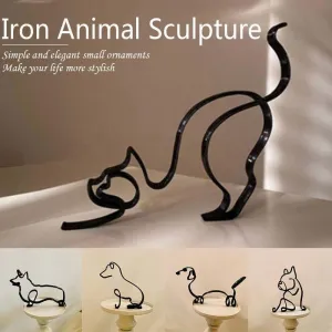 Abstract Animals Sculptures