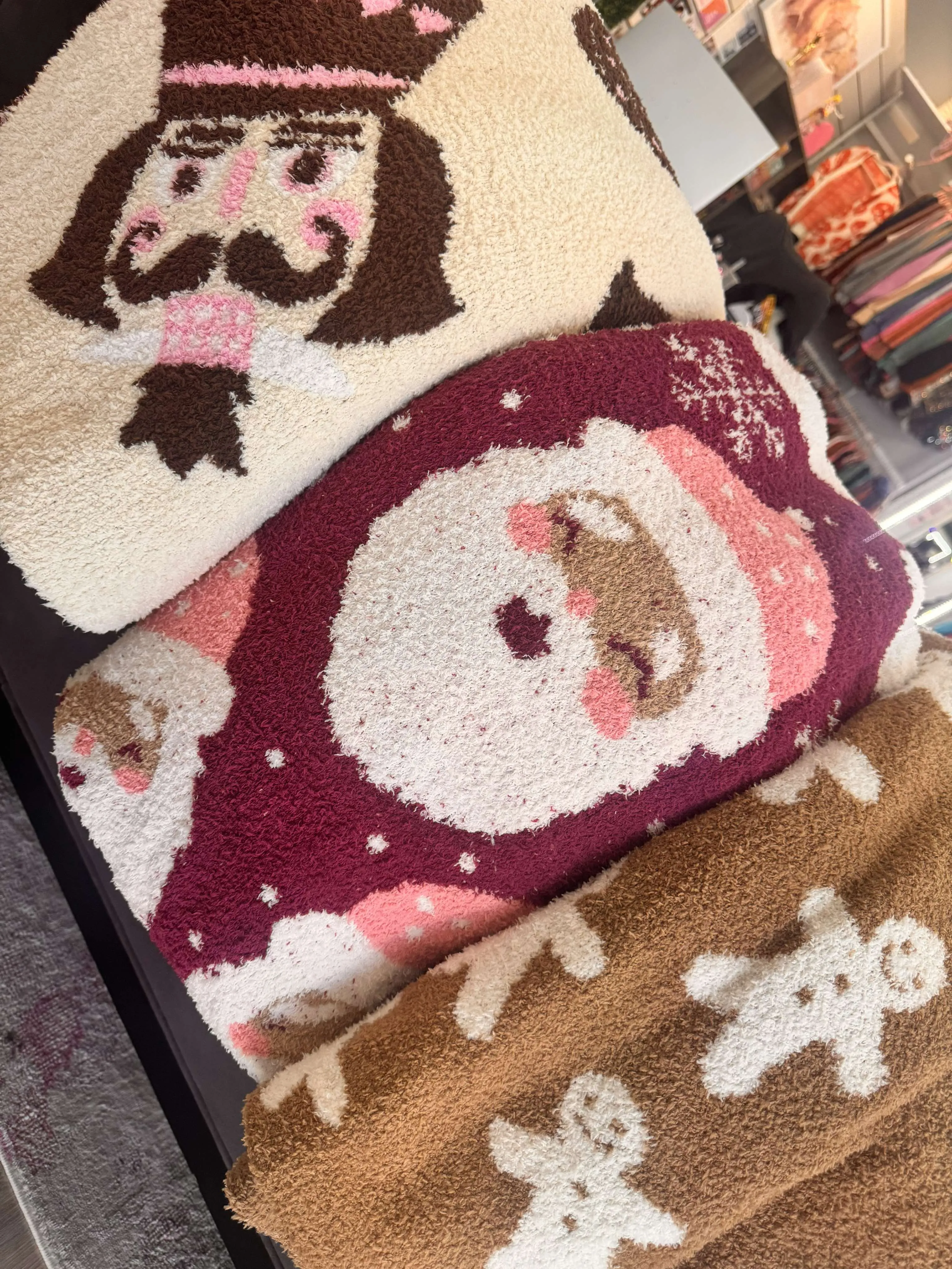 Beyond the Cloud Christmas Blankets by JadyK