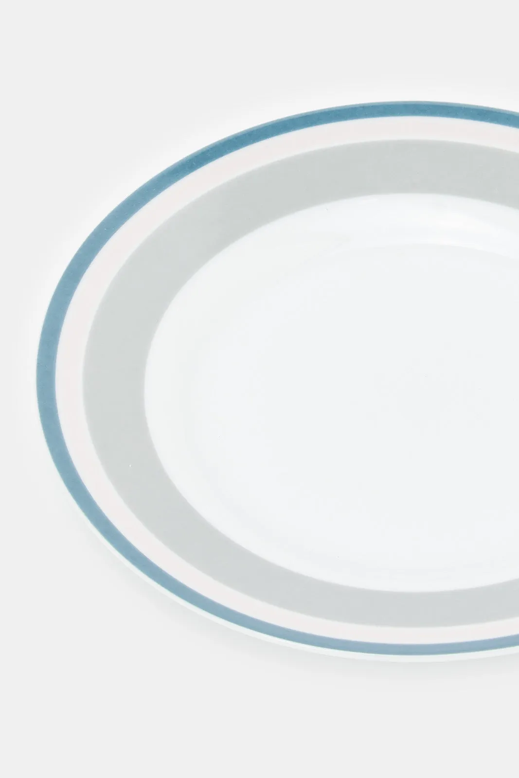 Blue Geomatic Dinner Set (20 Piece)