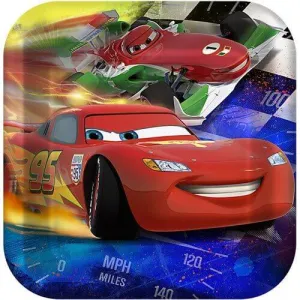 Cars 3 - Square Dinner Plates