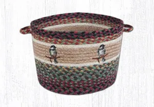 Chickadee Braided Jute Utility Baskets