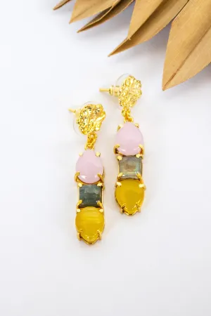 Dasha Goldmine & Stone Earring