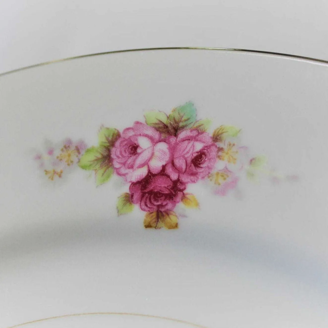 Dessert / Salad Plates, RC Royal Crockery, Noritake, Bone China, Vintage