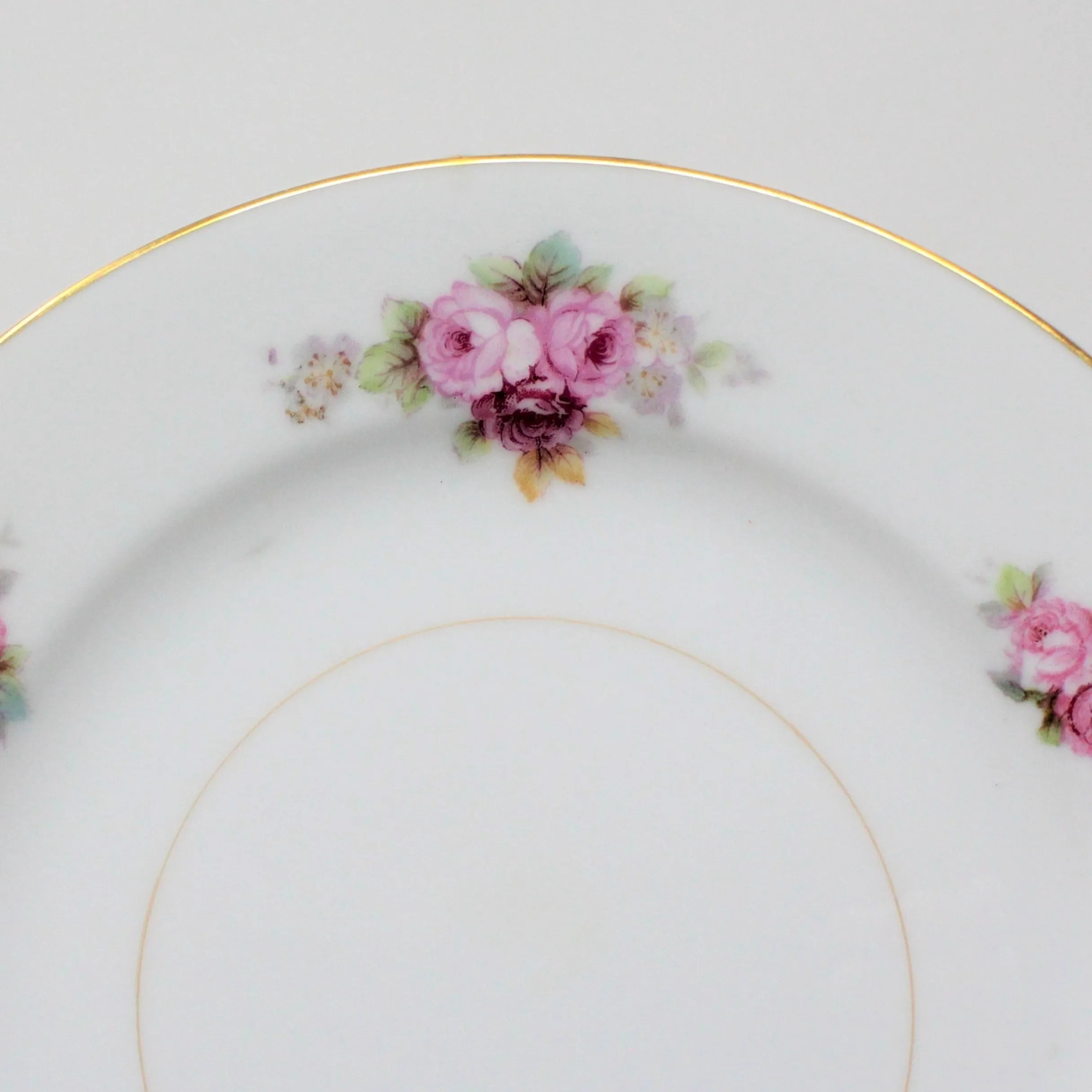 Dessert / Salad Plates, RC Royal Crockery, Noritake, Bone China, Vintage