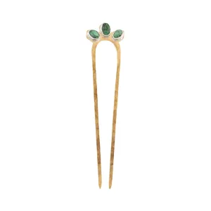 Emerald Empire Hair Pin - Large