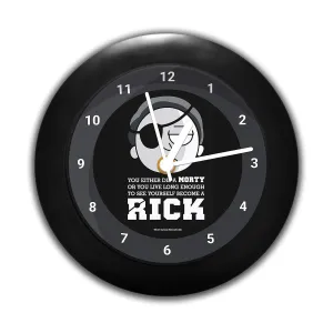 Epic Stuff - Rick and Morty Diemorty Design Table Clock, Officially Licensed by Turner Entertainment Co, USA