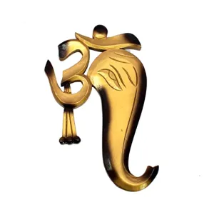 eSplanade Ganesha Ganesh Wall Door Hanging 11.5" Inches Golden