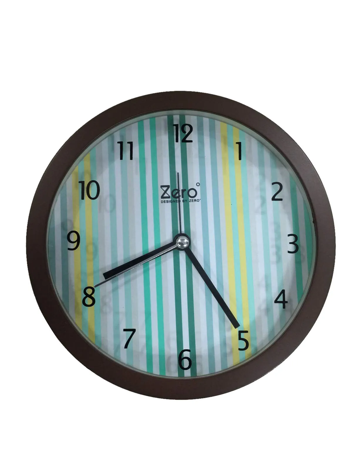 EZ Life Desk Clocks - Shades of Green - Home and Office Décor, Decorative Modern Clock, Living Room, Bedroom Kitchen Office School - Stylish Desk Clock - Pack of 1