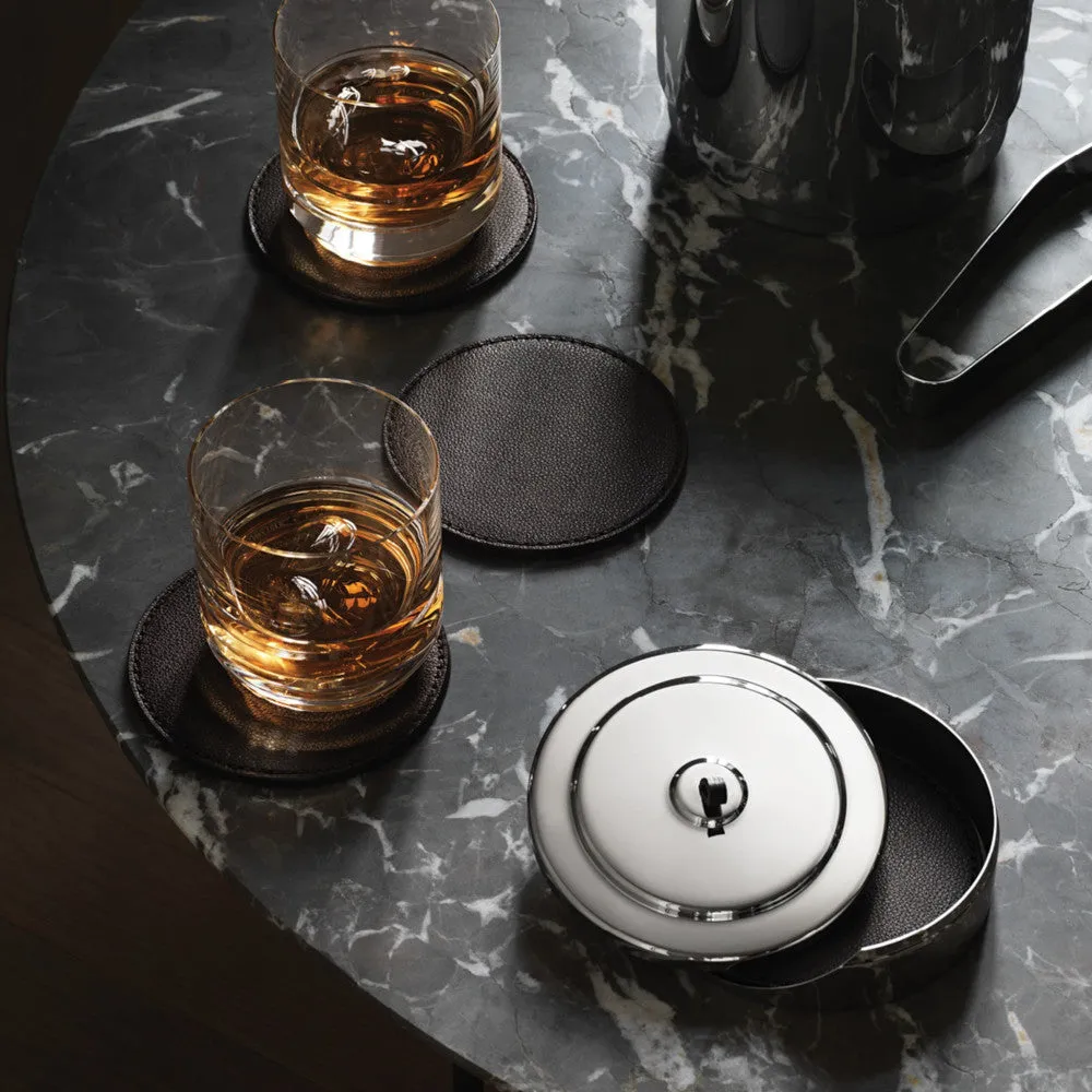 Georg Jensen Manhattan Coaster, Set of 4