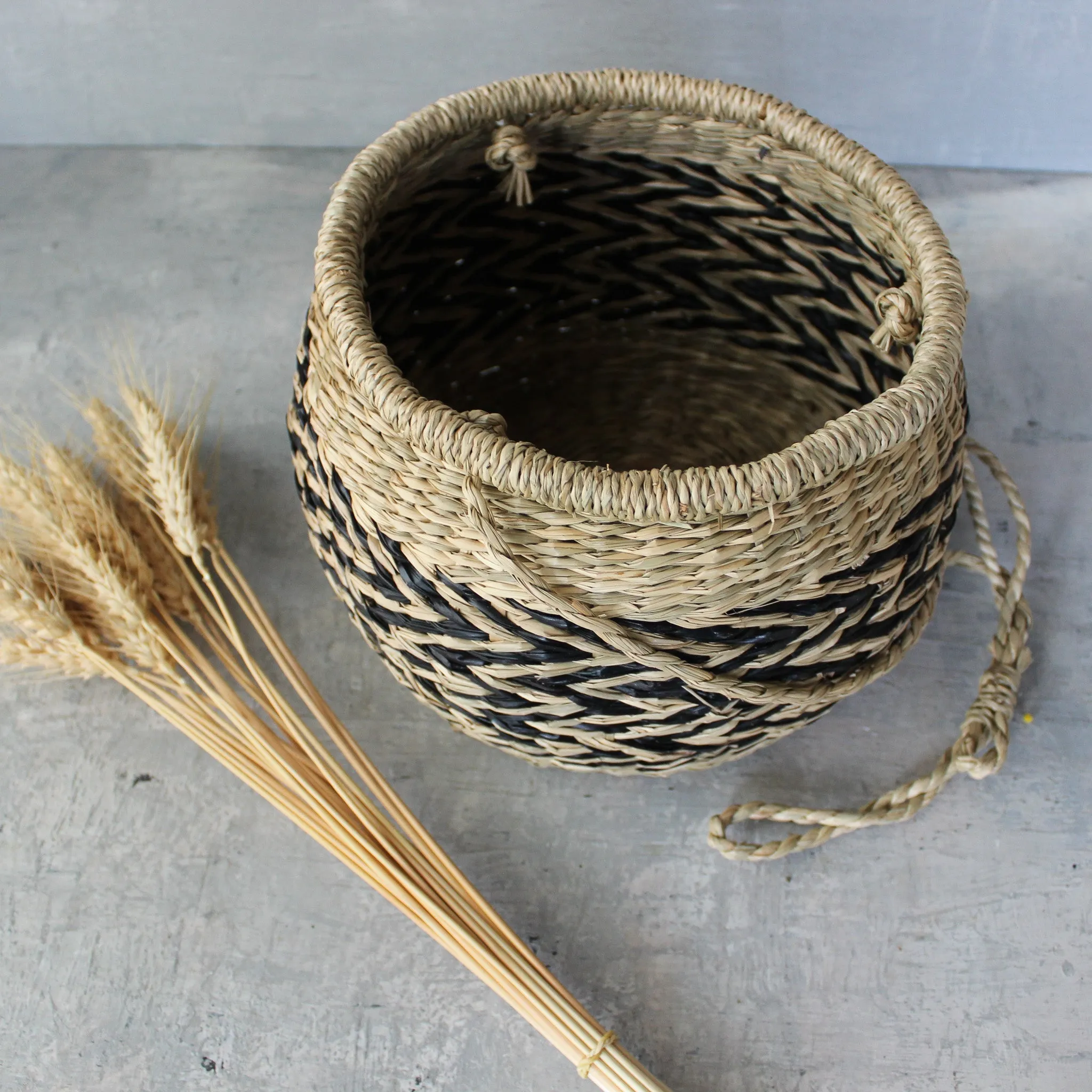 Hanging Seagrass Baskets