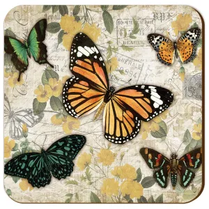 Hardboard Coasters, Set of 6