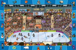 Hockey Poster for Kids Room ("Spot and Find") - Eurographics Inc.