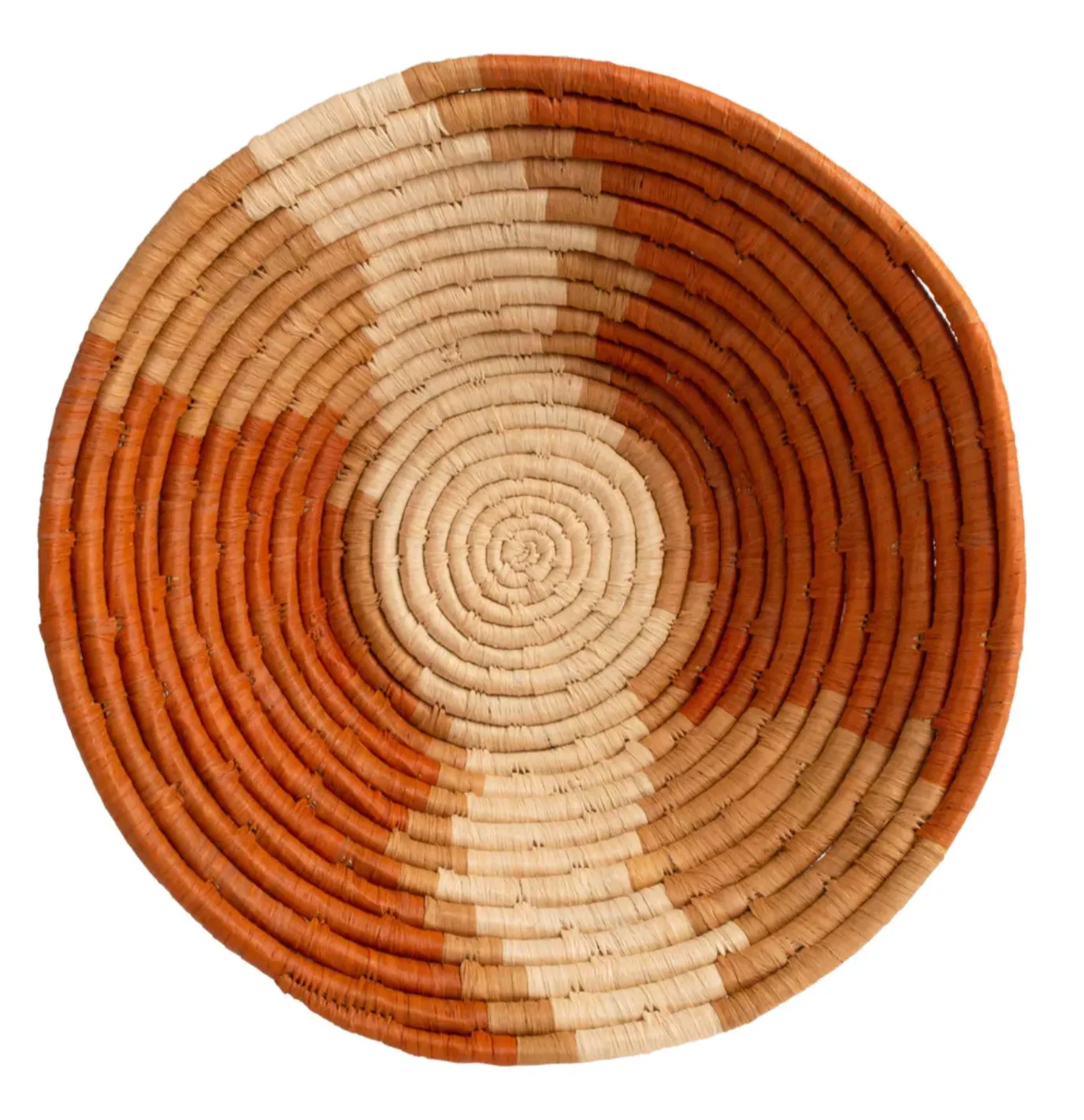 Kazi :: 12 Earthen Craft Woven Bowl - Rust