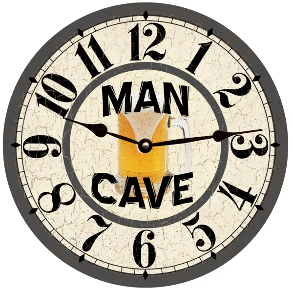 Man Cave Clock