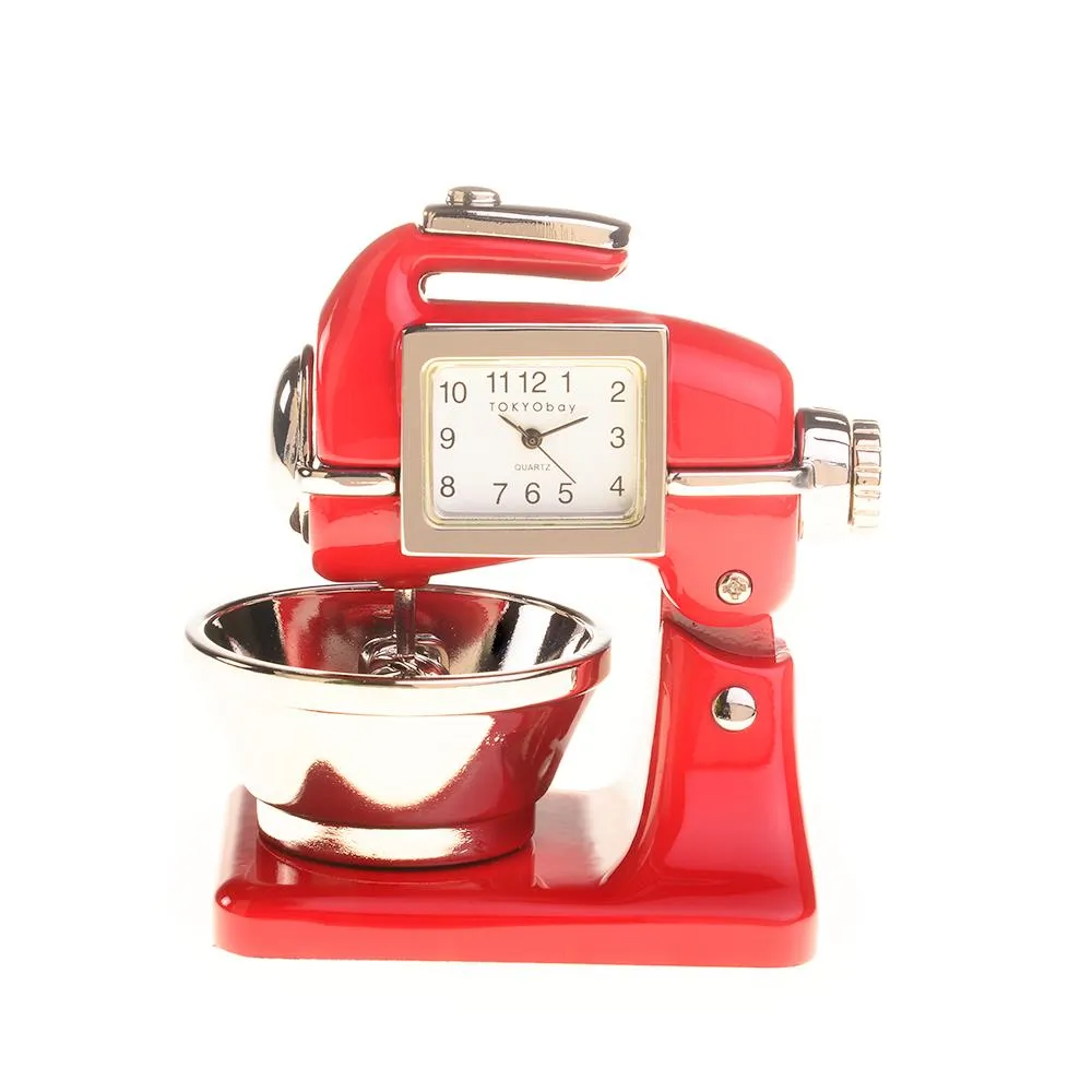 Mixer Clock | Red