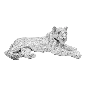 Moe's Home Panthera Statue Silver - LA-1055-30