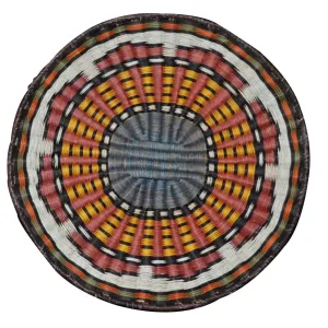 Native American Basket : Hopi Wicker Plaque : Basket 5