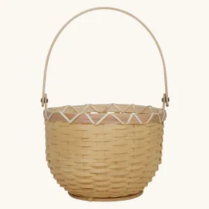 Olli Ella Small Blossom Basket - Nude