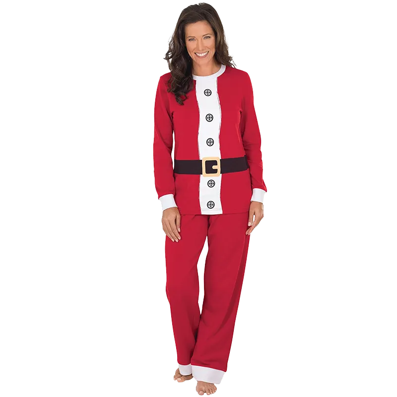 PajamaGram Santa Suit Christmas Matching Family Pajama Set