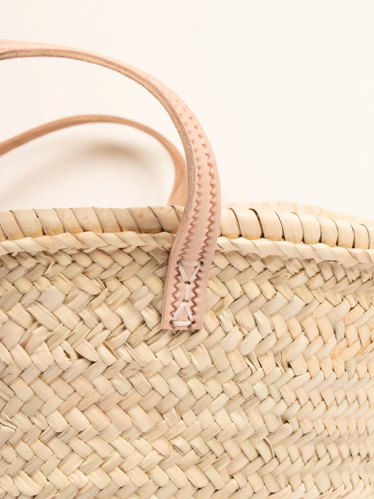 Parisienne Basket Bag, Natural