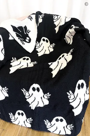 Peaceful Ghost Luxury Blanket