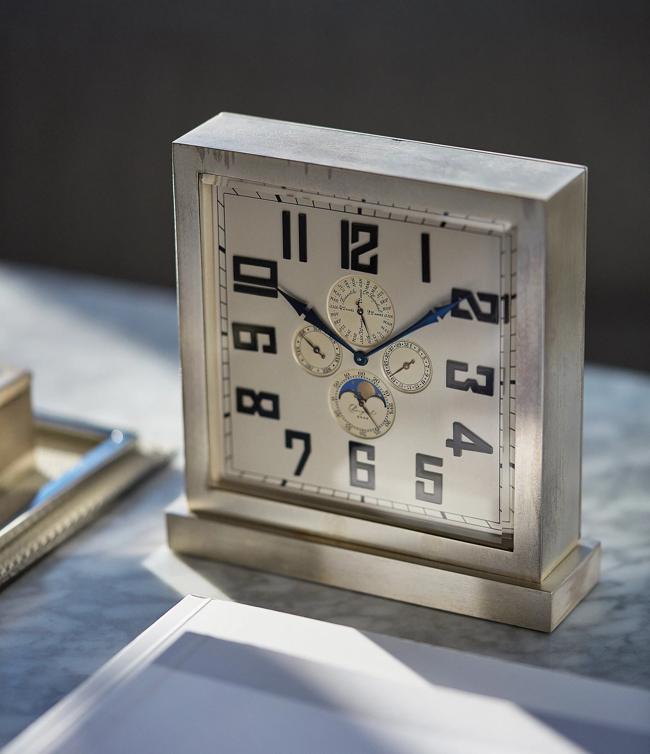 Perpetual Calendar | Art Deco | Desk Clock