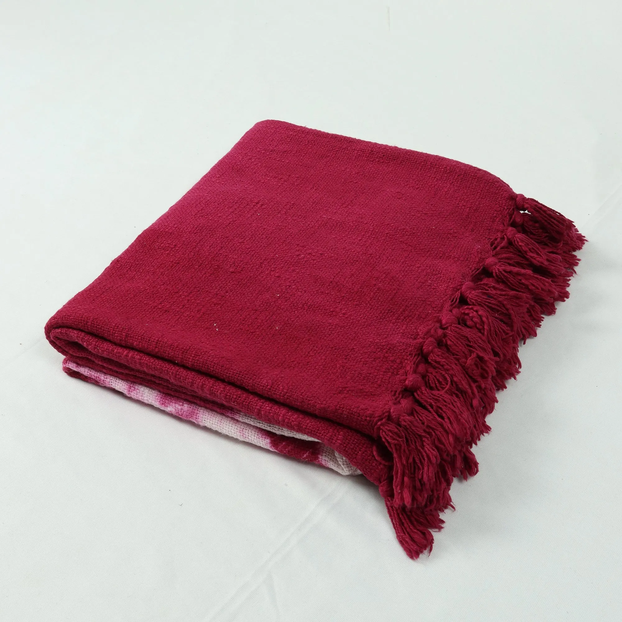 Red Tie Dye Sofa Throw Blankets For Home Decor