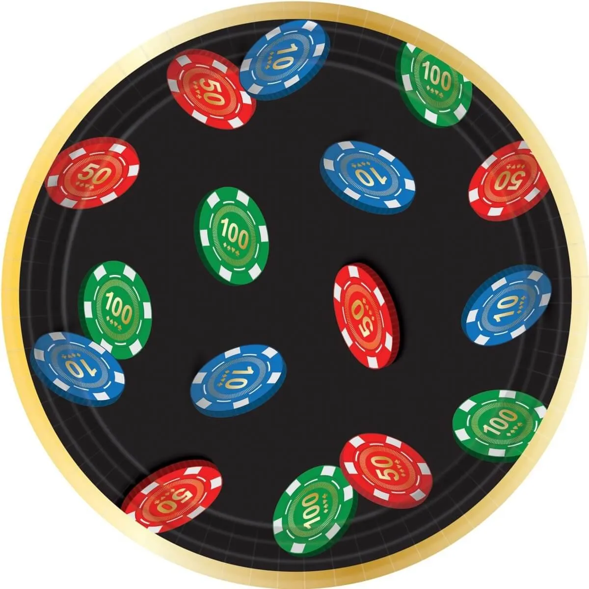 Roll The Dice - 7" Dessert Plates (8ct)