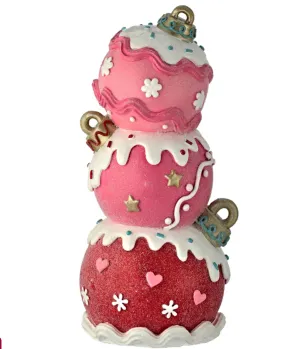 Santa's Sweet Shoppe Collection 11" Resin Triple Candy Table Ornament