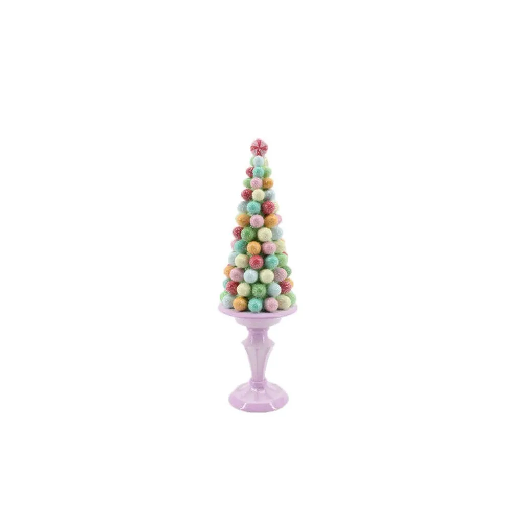 Santa's Sweet Shoppe Collection Gumdrop Dessert Tree Figurine