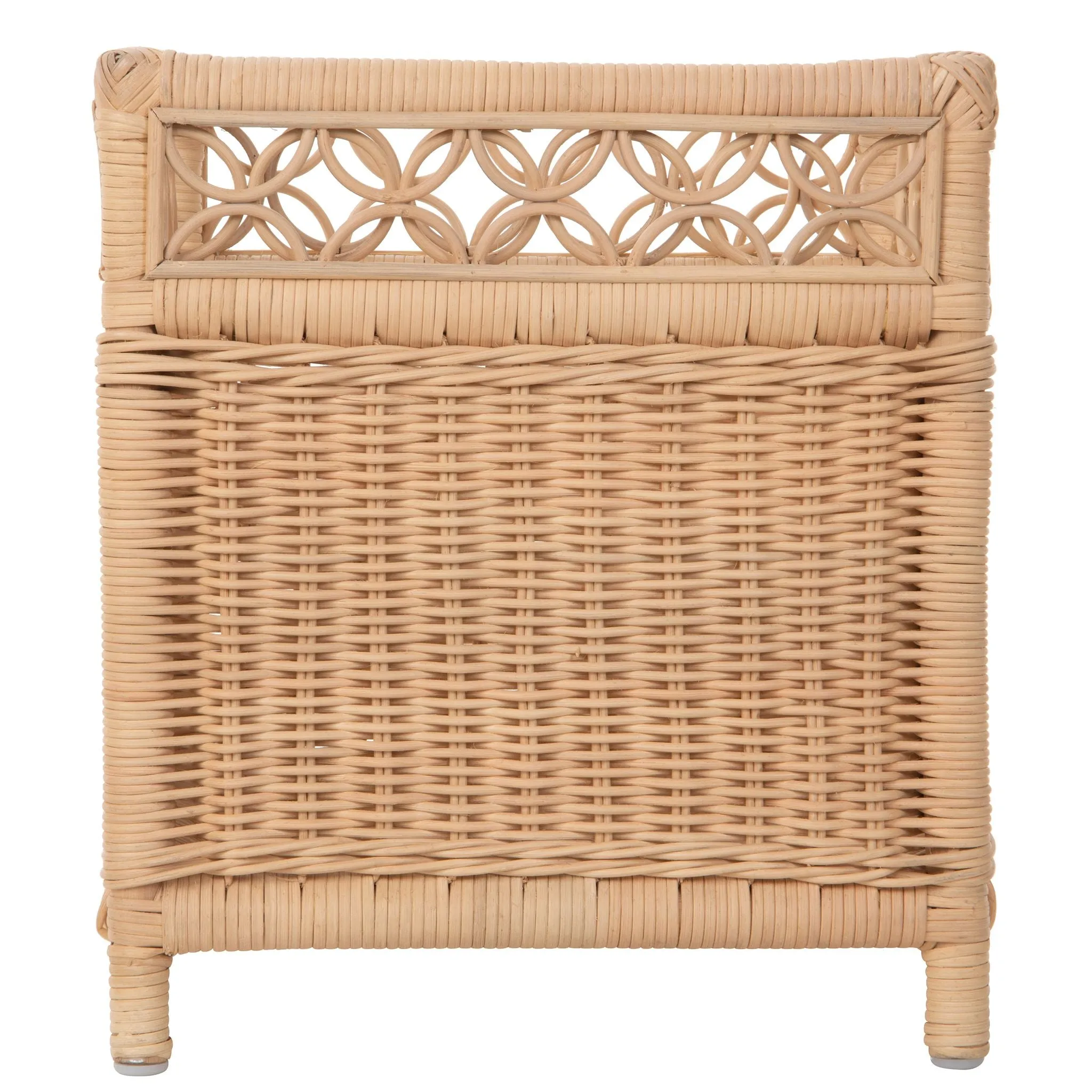 Square Rattan Planter Stand - for Indoor Plants