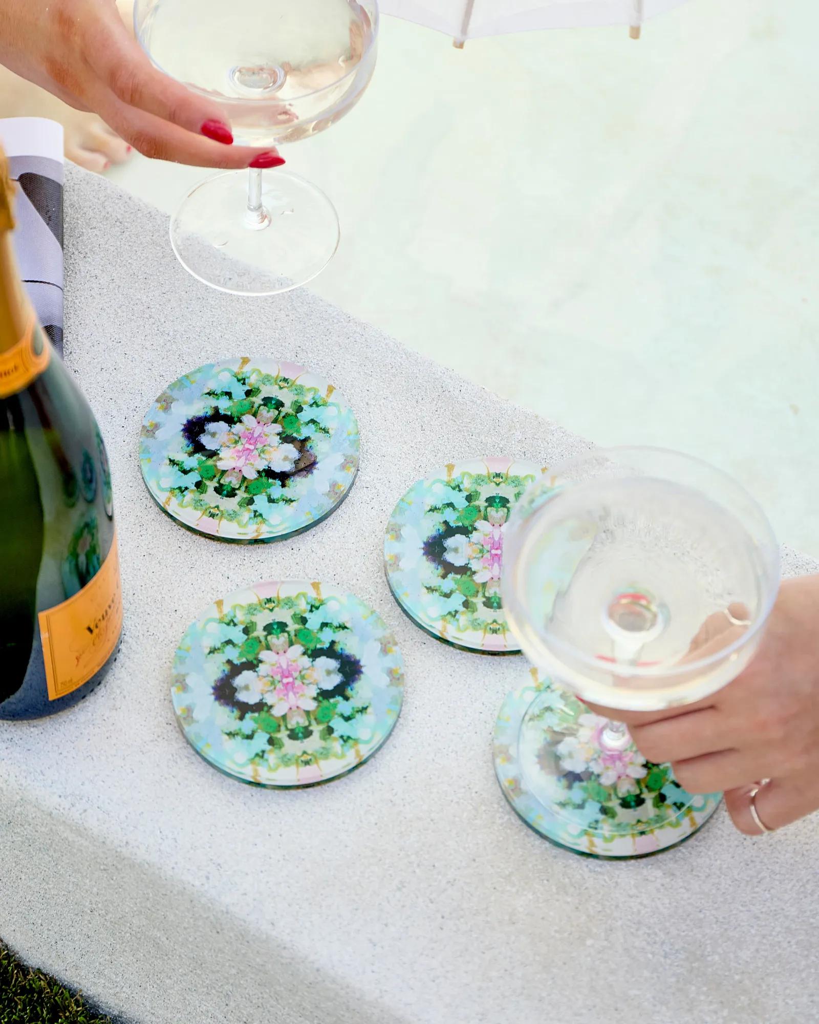 Tart By Taylor - Nantucket Bloom Coaster | Laura Park Designs x Tart