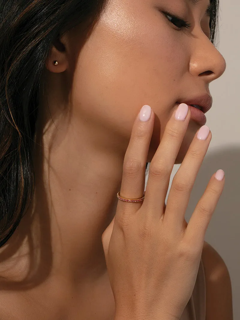 Touch of Pink Ring