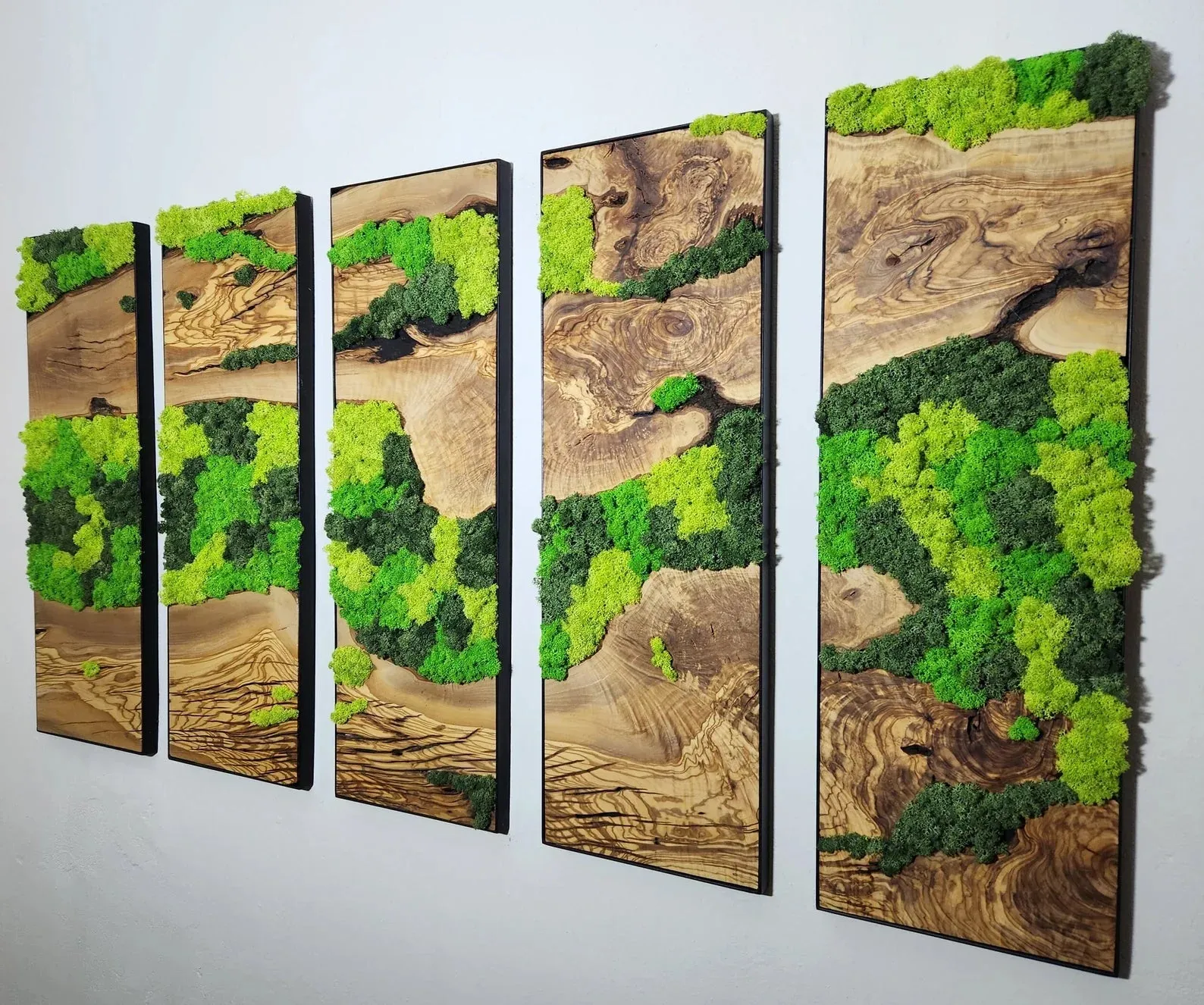 Unexplored Moss Forest | Premium Handmade Wall Sculptures