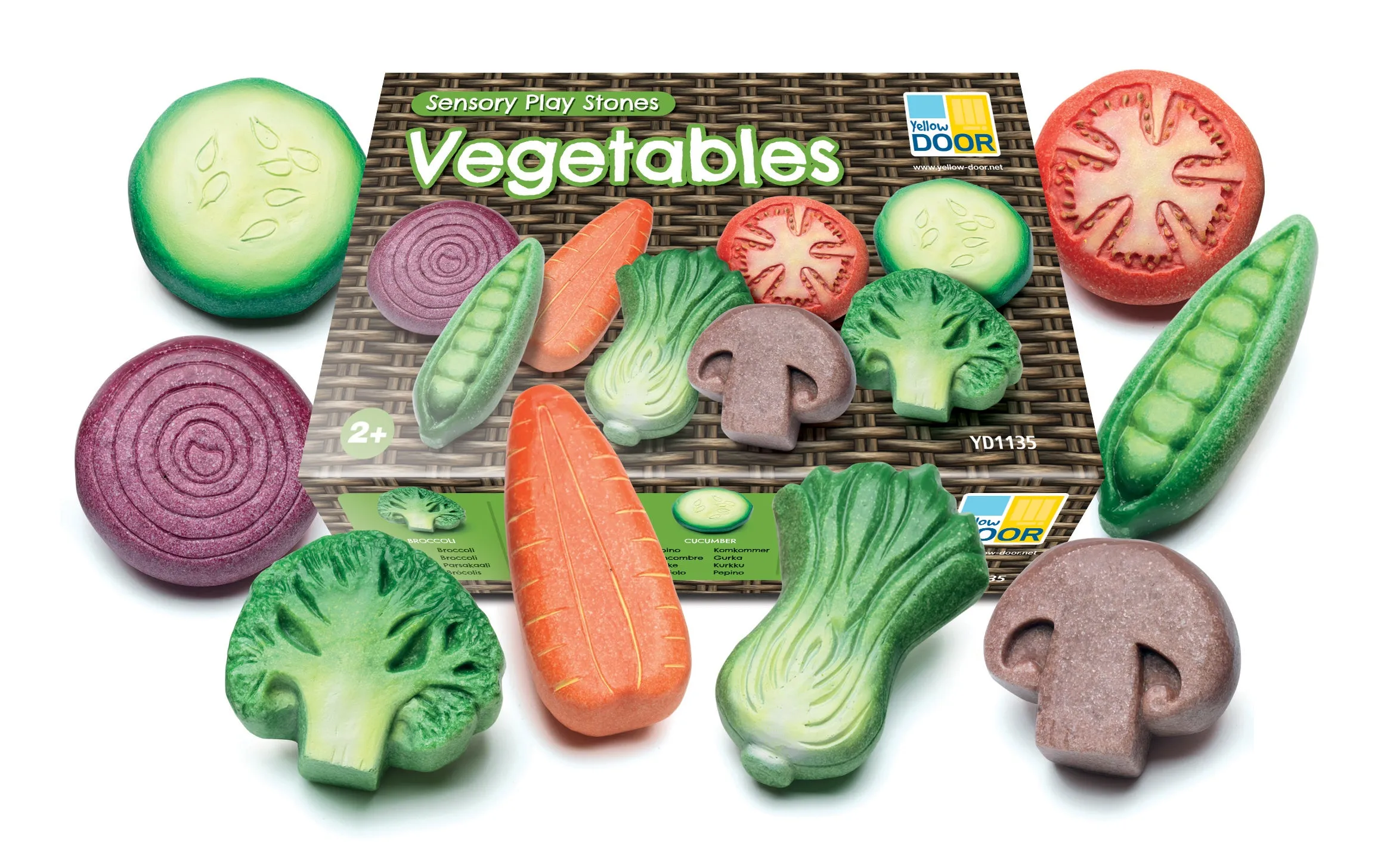 Vegetables – Sensory Play Stones