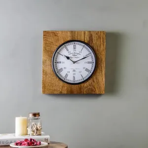 Winwood Vintage 11" Square Wall Clock