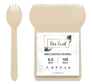 Wooden Disposable Sporks